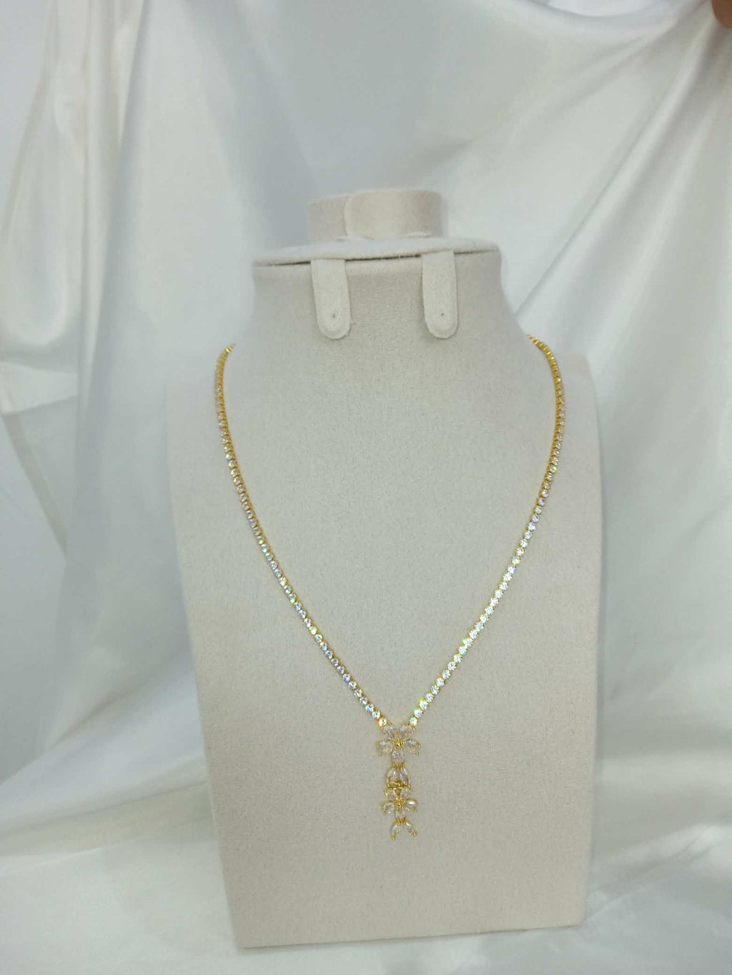 Collier Éclat Fleur Stainless