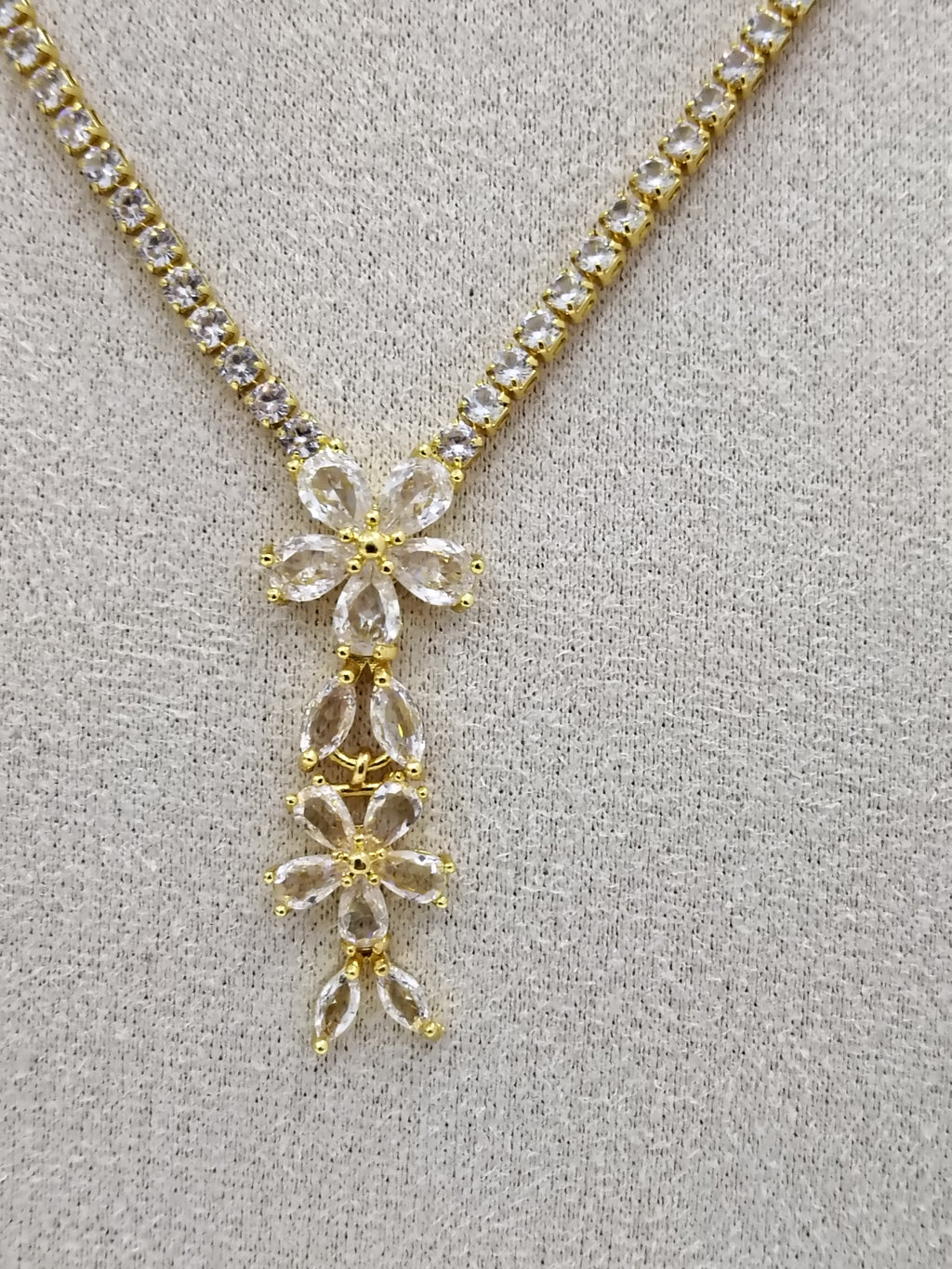 Collier Éclat Fleur Stainless