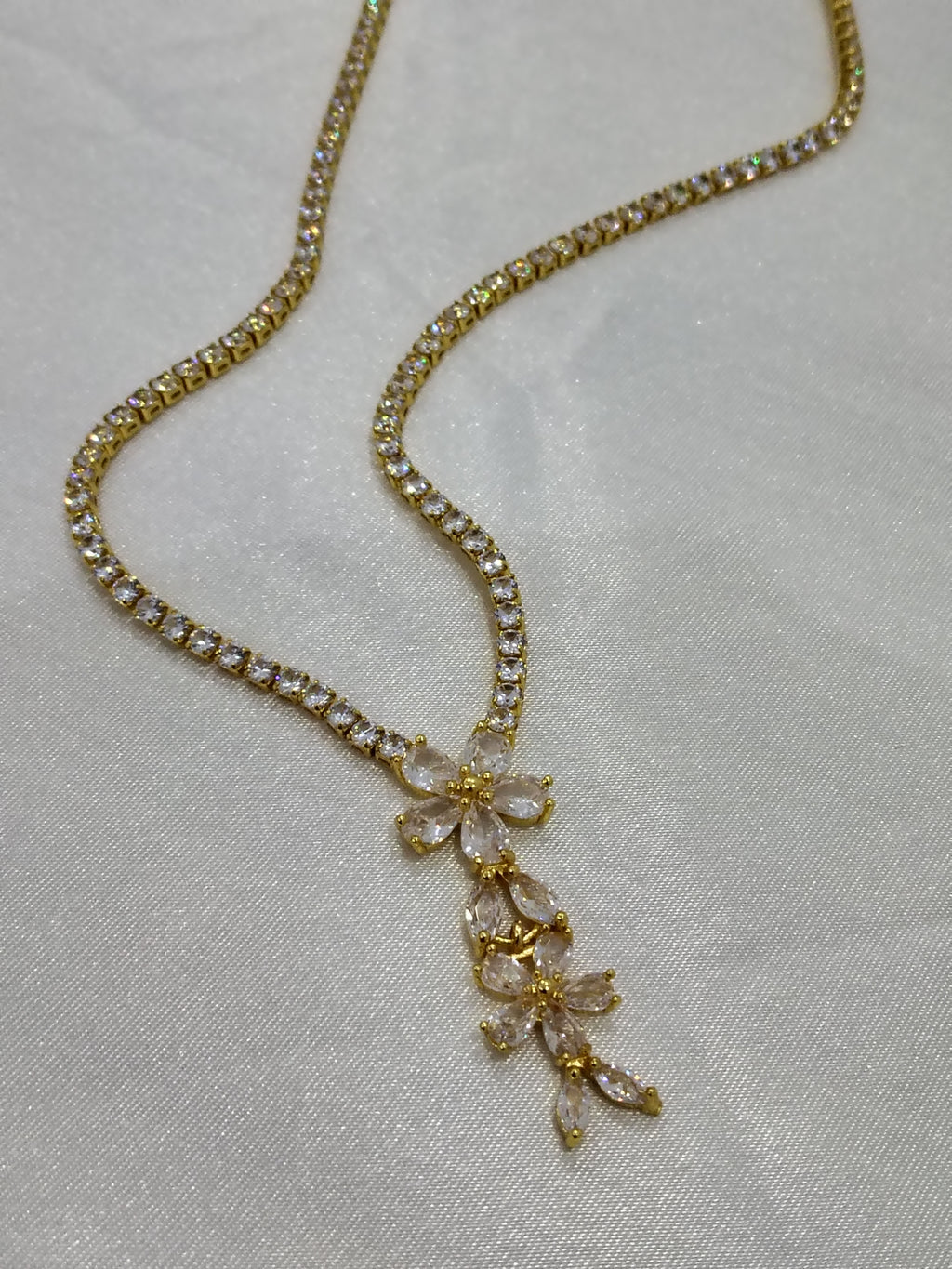 Collier Éclat Fleur Stainless
