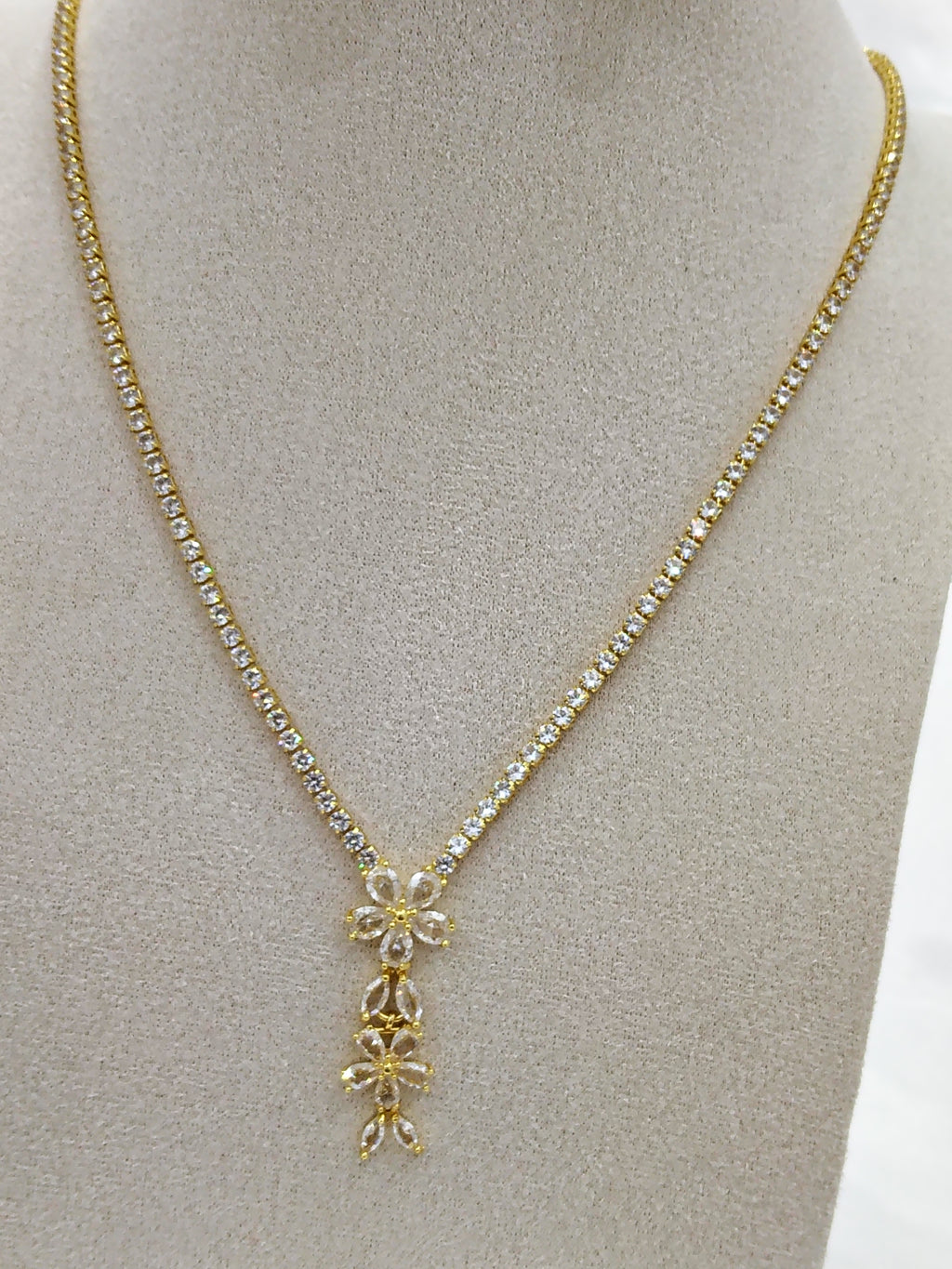 Collier Éclat Fleur Stainless